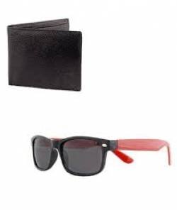 wallet + red wayfarer